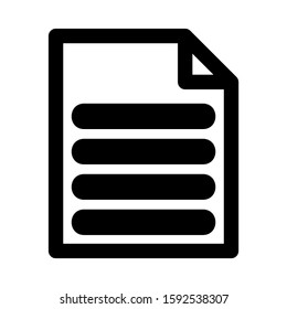 list item icon isolated sign symbol vector illustration - high quality black style vector icons
