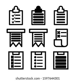 list item icon isolated sign symbol vector illustration - Collection of high quality black style vector icons
