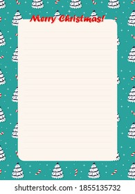 List of notes, to-do and New year and Christmas. Organization of goals and objectives, summing up results.
