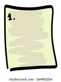 List of paper