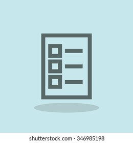 List pictogram