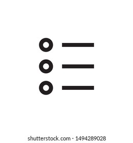 list set icon vector illustration