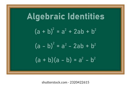 List of standard identities in mathematics. Algebraic identities. Important identities. Algebra basic formula. Mathematics resources for teachers and students.