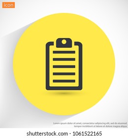 List  vector icon