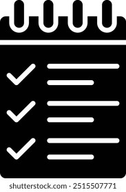 List Vector Icon Design Illustration