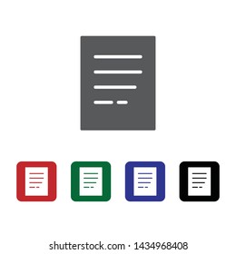 List vector icon. Element of interface for mobile concept and web apps illustration. Thin glyph icon for website design and development, app development. Vector icon