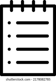 list  Vector illustration on a transparent background.Premium quality symmbols.Stroke vector icons for concept and graphic design.