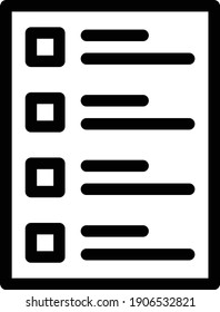 icono de línea delgada vectorial