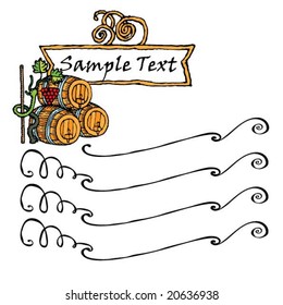 list for wine shop