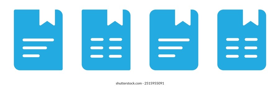 Icono de trabajo de lista, Ilustración vectorial