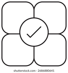 Listed Assets Icon, Understanding Listed Assets, Maximizing Value through Listed Assets, Growth Opportunities in Assets as a Wealth Strategy, vector