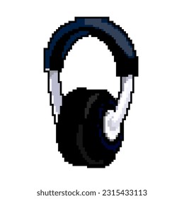 listen headphones color icon vector. listen headphones sign. isolated symbol illustration
