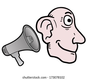 Listen megaphone