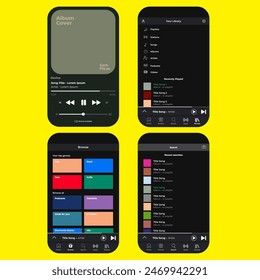 Listen to music online. Streaming service spotify. Spotify interface. A selection of playlists for you. Mobile application for listening to music and podcasts online. Apple. Iphone. Google Music.