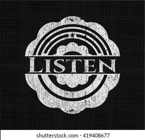 Escuchar en pizarra