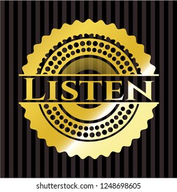 Listen shiny badge