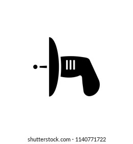 Listening device icon. Element of detective icon for mobile concept and web apps. Glyph Listening device icon can be used for web and mobile