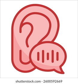 Listening Icon Element For Design