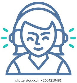 Listening Icon Element For Design