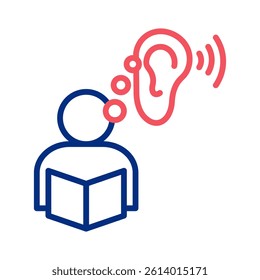 Listening Icon Element For Design