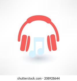 listening to music icon vector
