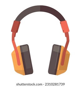 Listening to music with modern stereo headphones isolated