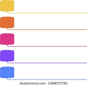 Listing Option Infographic Point Presentation