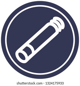 Symbol für eine Zigarettenkreisleuchte