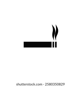 the lit cigarette icon can be used to indicate smoking areas