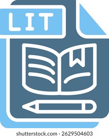 LIT Glyph Two Colour Icon