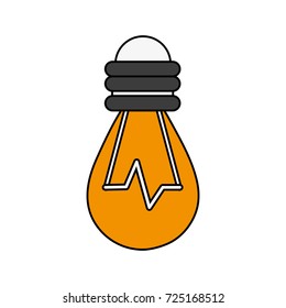 lit lightbulb icon image