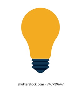 lit lightbulb icon image 