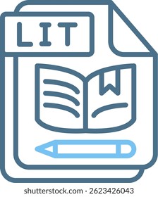 LIT Line Two Colour Icon
