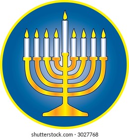 Lit Menorah