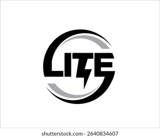 lite electric power logo designs for business service