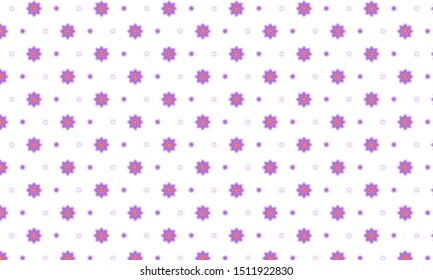 Lite Purple Evergreen Candytuft Flower Pattern Background
