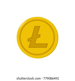 Litecoin coin icon
