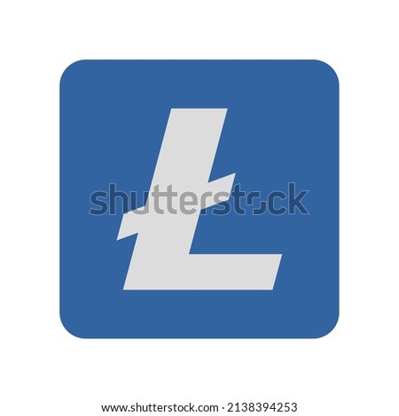 Litecoin icon sign - Cryptocurrency logo  - Blockchain