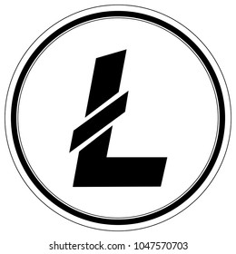 Litecoin virtual money currency. Cryptocurrency