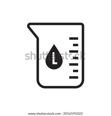Liter icon design vector illustration
