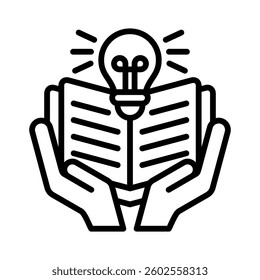 Literacy Icon Element for Design