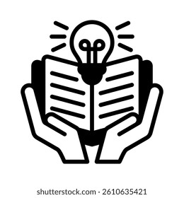 Literacy Icon Element for Design
