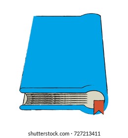 Literature book closed