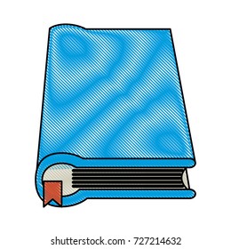 Literature book closed