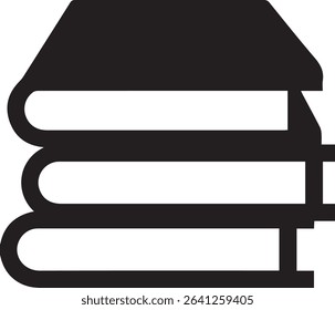 Literature book icons collection. Vector Textbook icons