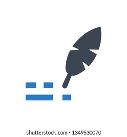 Literature compose icon
