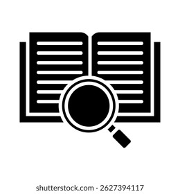 Elemento de icono de literatura para diseño