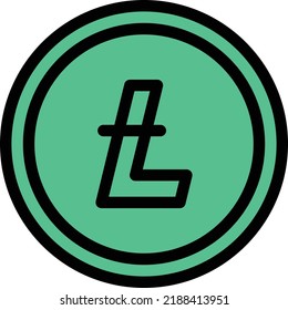 Lithium Vector illustration on a transparent background.Premium quality symmbols.Stroke vector icon for concept and graphic design.