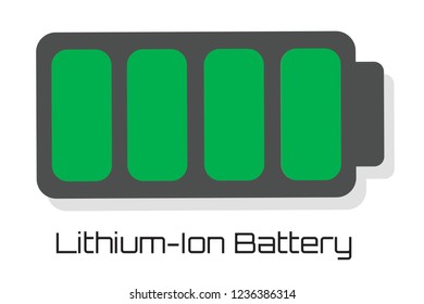 Lithium-Ion Battery vector illustration