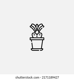 Lithops icon sign vector,Symbol, logo illustration for web and mobile